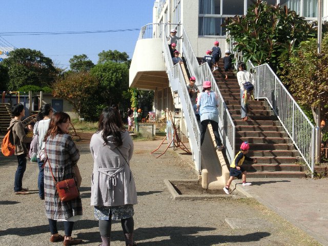 保育参観 年少組 満3歳児学級 蜜柑狩り遠足 年中組 元気一杯 まぼりっ子