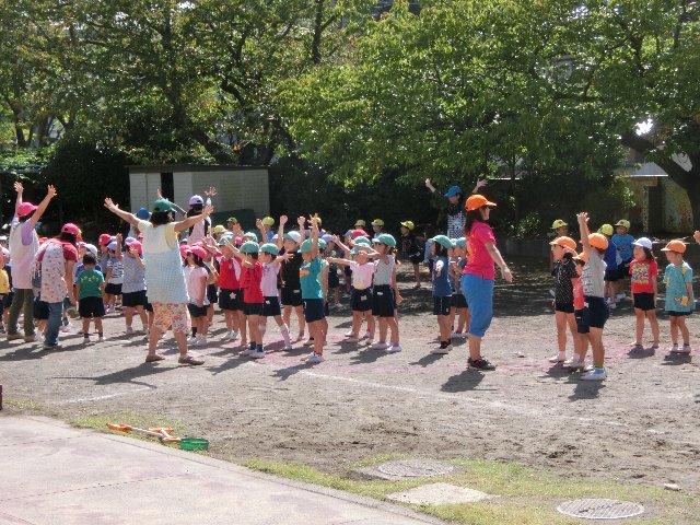 明日は運動会 元気一杯 まぼりっ子